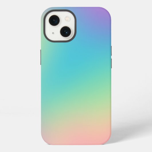 Gorgeous Rainbow Gradient iPhone Hülle (Rückseite)