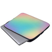 Gorgeous Rainbow Gradient Laptopschutzhülle (Vorne Knopf)