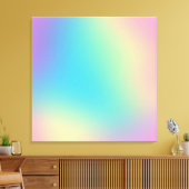 Gorgeous Rainbow Gradient Leinwanddruck (Insitu (Wohnzimmer))