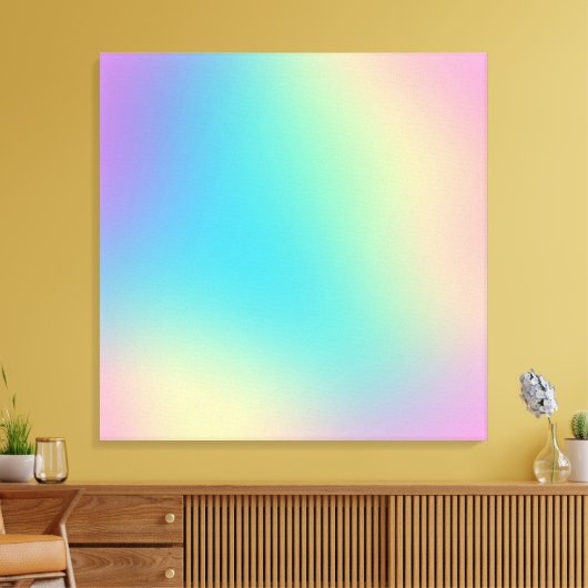 Gorgeous Rainbow Gradient Leinwanddruck (Insitu (Wohnzimmer))