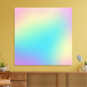 Gorgeous Rainbow Gradient Leinwanddruck (Insitu (Wohnzimmer))