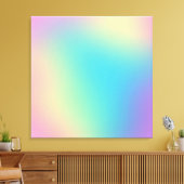 Gorgeous Rainbow Gradient Leinwanddruck (Insitu (Wohnzimmer))