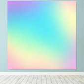 Gorgeous Rainbow Gradient Leinwanddruck (Insitu (Holzboden))