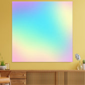 Gorgeous Rainbow Gradient Leinwanddruck (Insitu (Wohnzimmer))