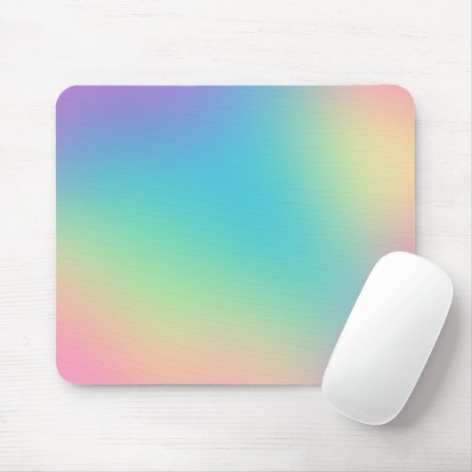 Gorgeous Rainbow Gradient Mousepad (Mit Mouse)