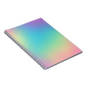 Gorgeous Rainbow Gradient Notizblock (Rechte Seite)
