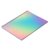 Gorgeous Rainbow Gradient Notizblock (Linke Seite)