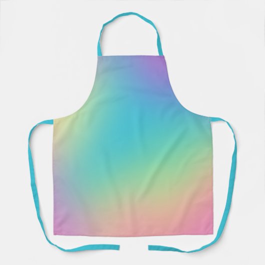 Gorgeous Rainbow Gradient Schürze (Vorderseite)