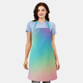 Gorgeous Rainbow Gradient Schürze (Getragen)