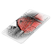 Gorgeous Red Barn Magnet (Linke Seite)