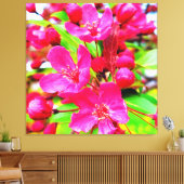 Gorgeous Red Barron Crabapple Foto Leinwanddruck (Insitu (Wohnzimmer))