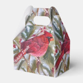 GORGEOUS RED KARDINAL GESCHENKSCHACHTEL (Vorderseite)