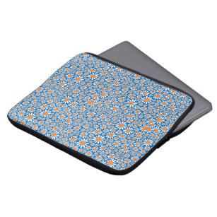 Gorgeous Retro Daisy Pattern Laptopschutzhülle