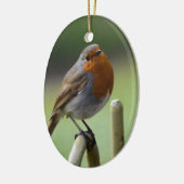 Gorgeous Robin Keramik Ornament (Links)