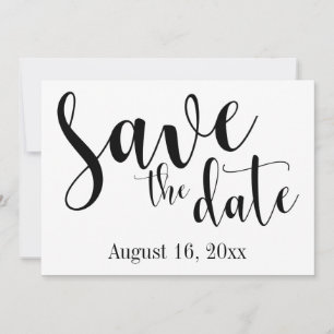 Gorgeous Schrift-Typografie, einfache "Save the Da Save The Date