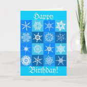 GORGEOUS SNOWFLAKES KARTE (Vorderseite)
