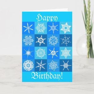 GORGEOUS SNOWFLAKES KARTE
