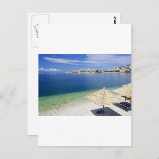 GORGEOUS STRANDANSICHT POSTKARTE (Vorne/Hinten)