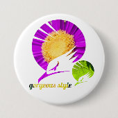 Gorgeous style button (Vorderseite)
