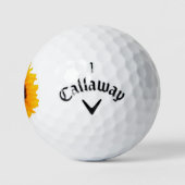 Gorgeous Sunflower 4Julia Golfball (Logo)