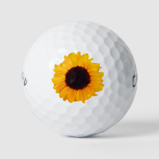 Gorgeous Sunflower 4Julia Golfball (Vorderseite)