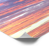 Gorgeous Sunset Sky Poster (Ecke)