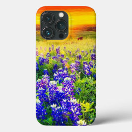 Gorgeous Texas bluebonnets Case-Mate iPhone Hülle