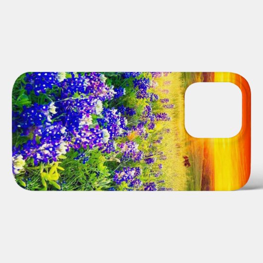 Gorgeous Texas bluebonnets Case-Mate iPhone Hülle (Rückseite (Horizontal))