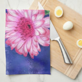 Gorgeous Three Color Gerberas Kitchen Towel Geschirrtuch (Viertel Falte)