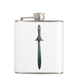 Gorgeous Vinyl Wrapped Flask with Principent Flachmann