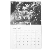Gorgeous Wall Calendar - B&W Foto Images Kalender (Jan 2027)