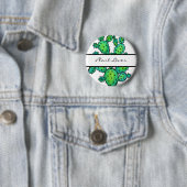 Gorgeous Watercolor Prickly Cactus Button (Beispiel)