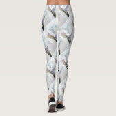 GORGEOUS WHITE CALLA LILILIES | LEGGINGS (Rückseite)