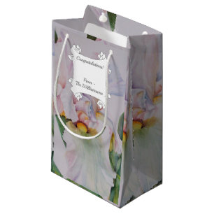 Gorgeous White Iris Kleine Geschenktüte