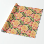 Gorgeous Yellow Rose Geschenkpapier (Ungerollt)