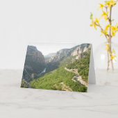 Gorges du Verdon, Frankreich Karte (Gelbe Blume)