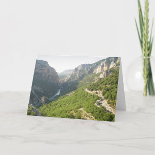 Gorges du Verdon, Frankreich Karte