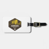 Gorges Staat Park North Carolina Gepäckanhänger (Vorderseite horizontal)