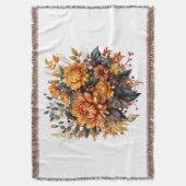 Gorgeus Fall Floral Decke (Vorderseite Vertikal)