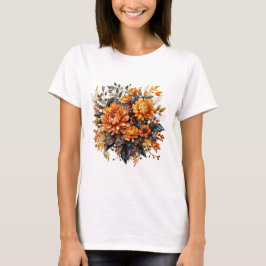 Gorgeus Fall Floral T-Shirt
