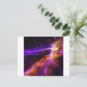 Gorgeus Nebula Postkarte (Stehend Vorderseite)