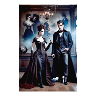 Gorgeus Victorian Vampires Fotodruck