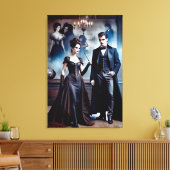 Gorgeus Victorian Vampires Leinwanddruck (Insitu (Wohnzimmer))