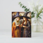 Gorgeus Victorian Witches Postkarte (Stehend Vorderseite)
