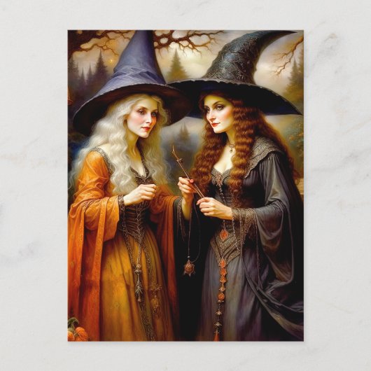 Gorgeus Victorian Witches Postkarte (Vorderseite)