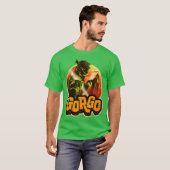 Gorgo Retro T-Shirt (Vorne ganz)