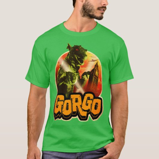 Gorgo Retro T-Shirt (Vorderseite)