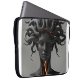 Gorgon Geometric Graphite Laptop Sleeve (Vorne Rechts)