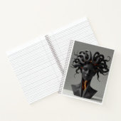 Gorgon Geometric Graphite Notebook Notizblock (Innenseite)