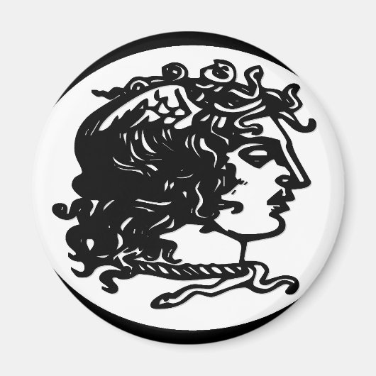 Gorgon / Medusa Magnet (Vorne)